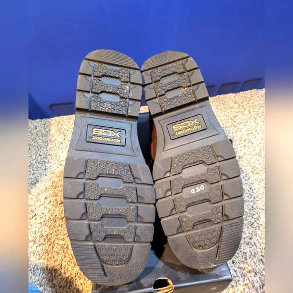 Men's Rockport Brown & Gold Boots - Picture 5 of 6